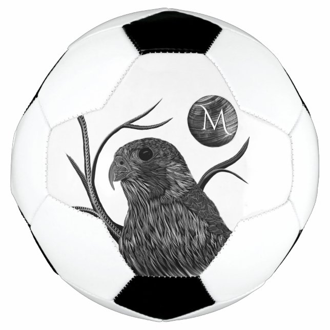 Falcon Full Moon Monogram Football (Front)
