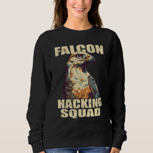 Falcon hacking squad Falconry & Bird hunting Sweatshirt