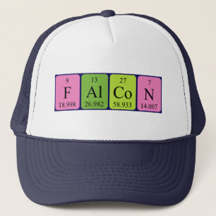 Falcon periodic table name hat