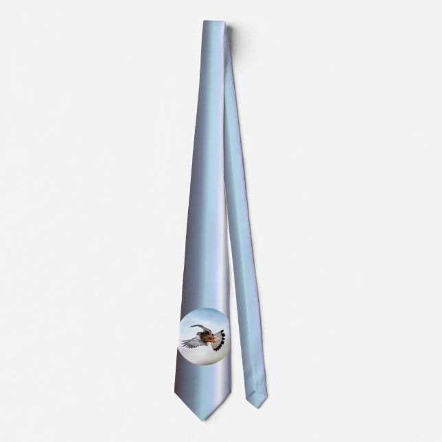 Falcon Soaring in the Sky Tie (Front)