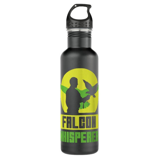 Falcon whisperer - Falconry 710 Ml Water Bottle (Front)