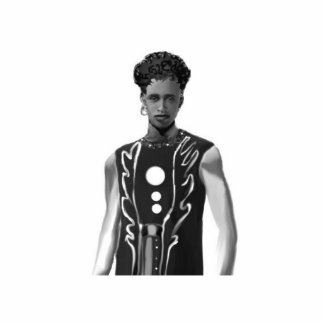 Falcon Wing Vest Standing Photo Sculpture