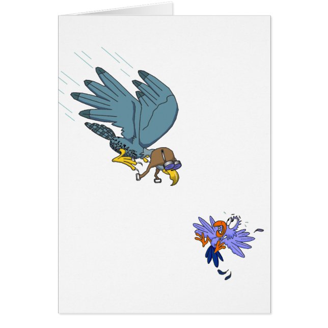 Falcon with goggles (Front)