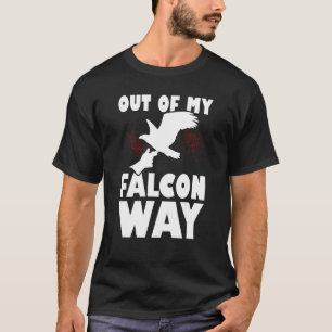 Falconer Falcon Hunter Falconer Tracker Duck Hunte T-Shirt