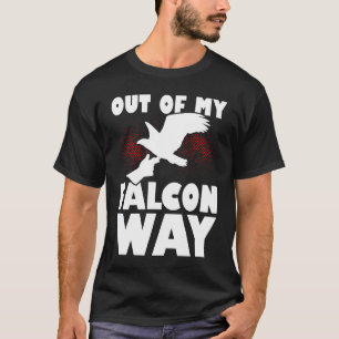 Falconer Falcon Hunter Falconer Tracker Duck Hunte T-Shirt