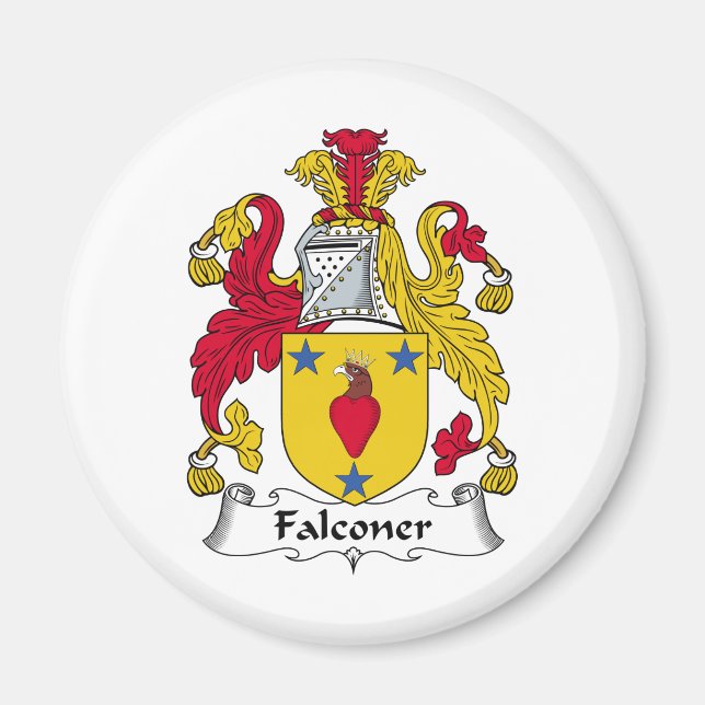 Falconer Family Crest Magnet (Front)