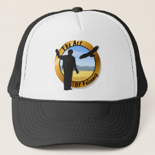 Falconer Medallion Round Cap