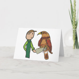 Falconry Card