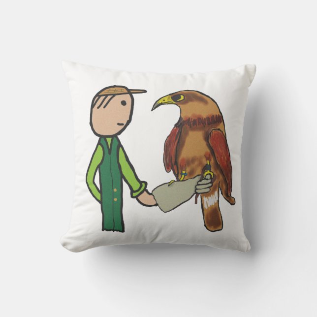 Falconry Cushion (Front)