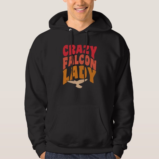 falconry falconer hawking ornithology gamehawking  hoodie (Front)