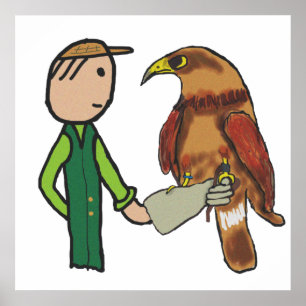 Falconry Poster
