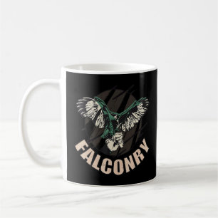 Falconry with Eagle or Hawks Bird of prey Bird lov Coffee Mug