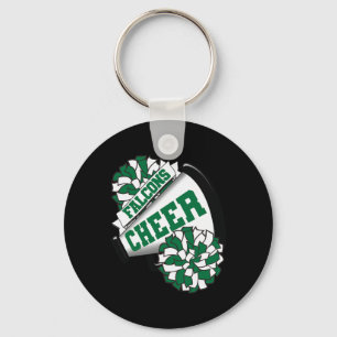 Falcons Cheer Ck To School Cheerleading Spirit G Key Ring