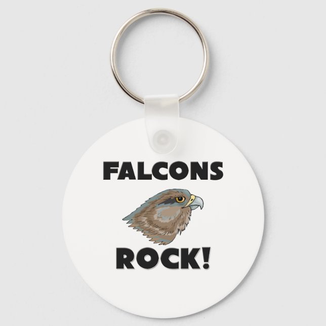 Falcons Rock Key Ring (Front)