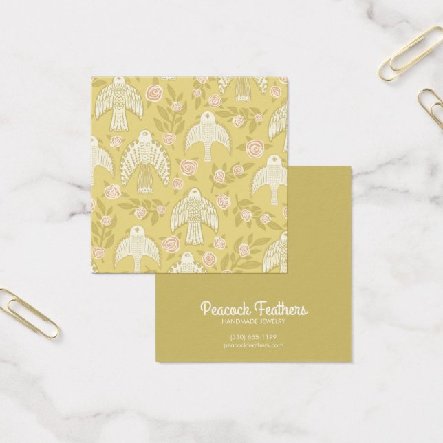 Falcons & Roses Earring Necklace Jewellery Display (Office)