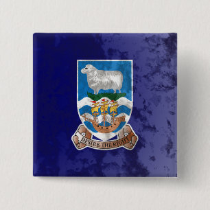Falkland Islands 15 Cm Square Badge