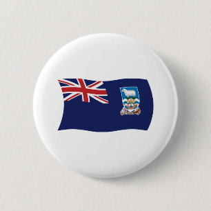 Falkland Islands Flag Button