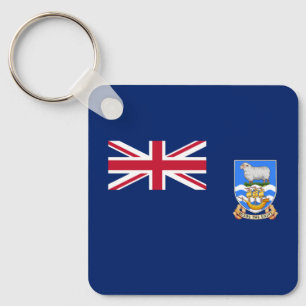 Falkland Islands Flag Key Ring