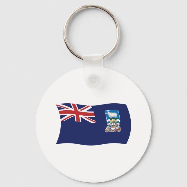 Falkland Islands Flag Keychain (Front)
