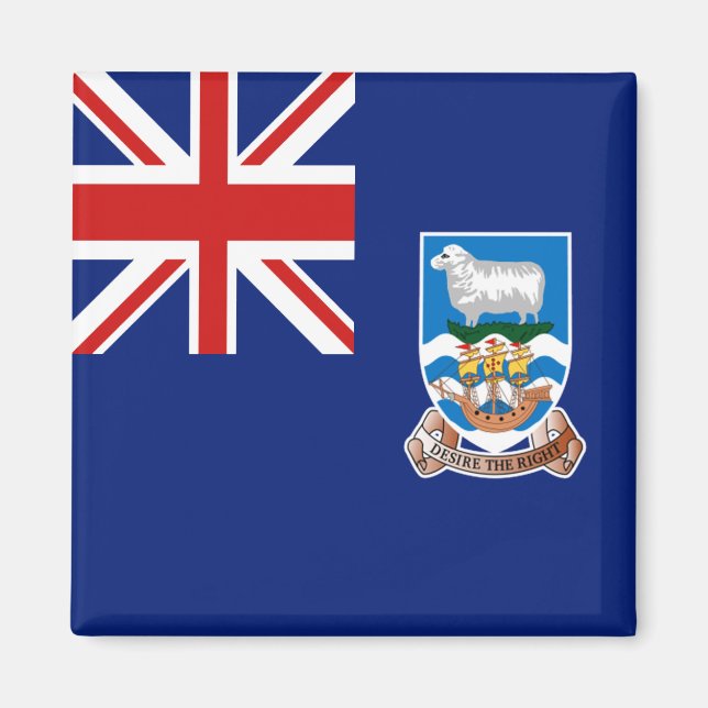 Falkland Islands Flag Magnet (Front)