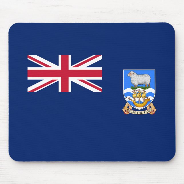 Falkland Islands Flag Mouse Mat (Front)