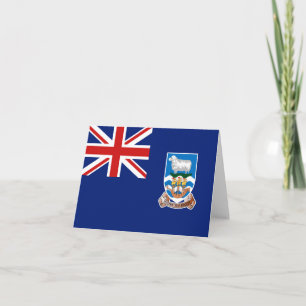 Falkland Islands Flag Notecard