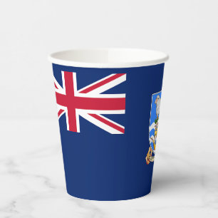 Falkland Islands Flag Paper Cups