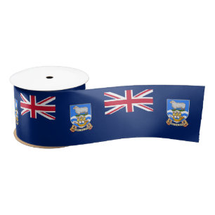 Falkland Islands Flag Satin Ribbon