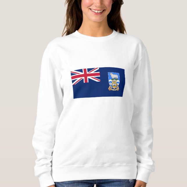 Falkland Islands Flag Sweatshirt (Front)