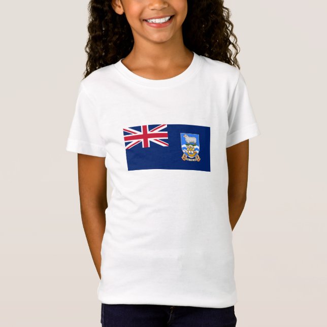 Falkland Islands Flag T-Shirt (Front)