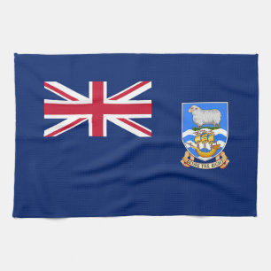 Falkland Islands Flag Tea Towel