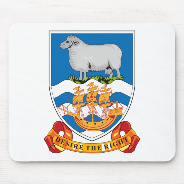 Falkland Islands Mousepad (Front)
