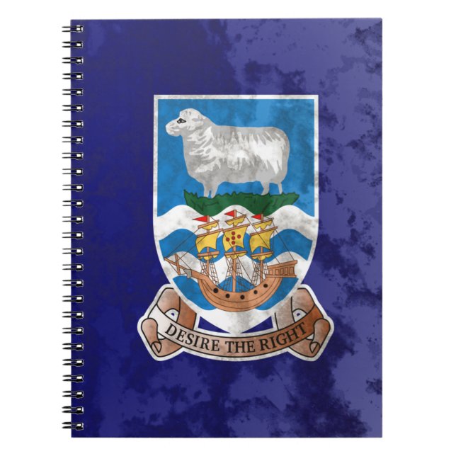Falkland Islands Notebook (Front)