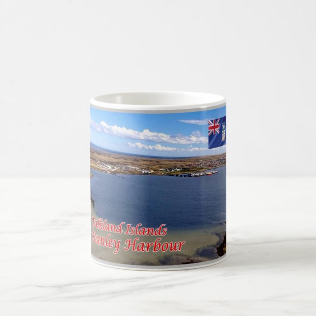 Falkland Islands - Stanley Harbour - Coffee Mug (Center)