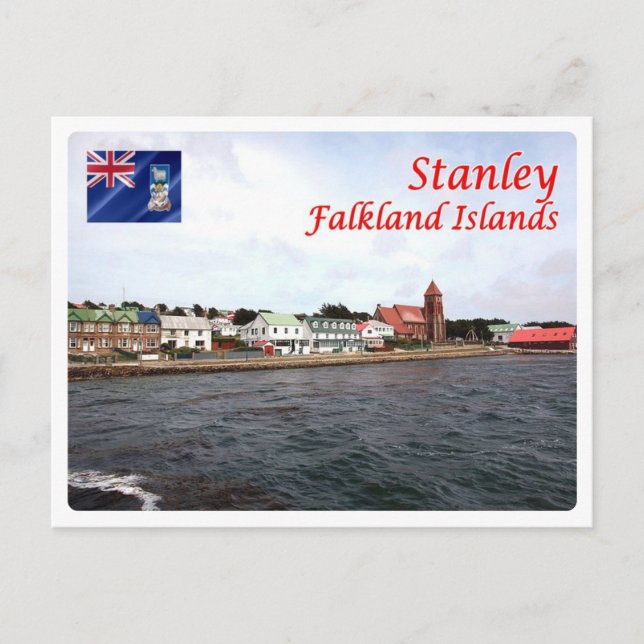 Falkland Islands - Stanley - Postcard (Front)