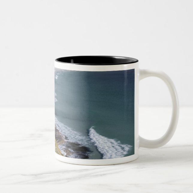 Falkland Islands, West Falkland, Saunders Two-Tone Coffee Mug (Right)