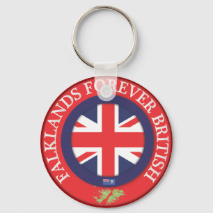 Falklands Forever British Key Ring