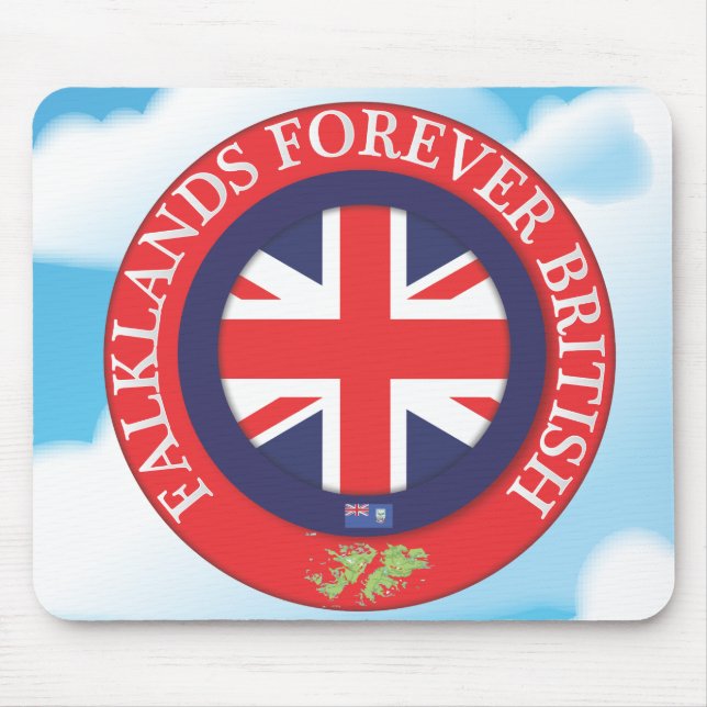 Falklands Forever British Mouse Mat (Front)