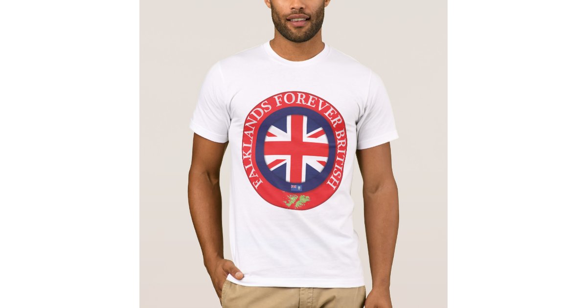 Falklands Forever British T-Shirt | Zazzle