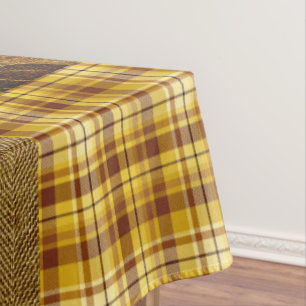 Fall 4 corners 2 Design Warm Tones Tablecloth