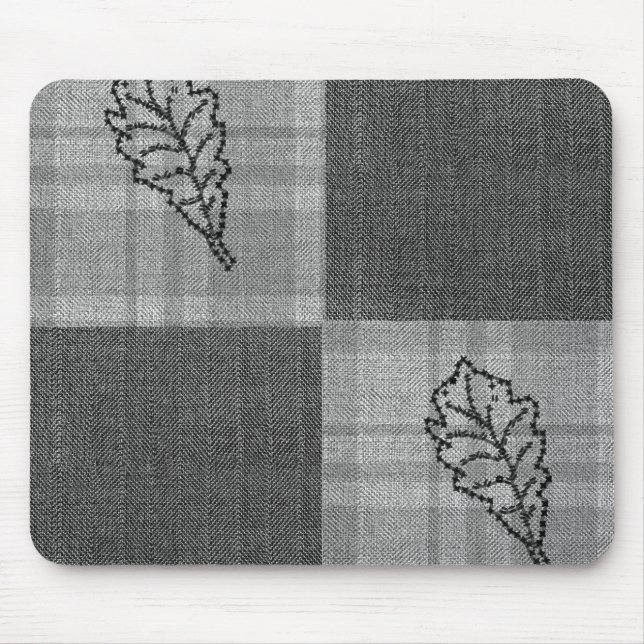 Fall 4 corners Grey Tones Mouse Mat (Front)