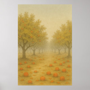 Fall 8, The Last Orchard, Seasonal Print