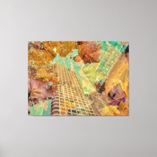Fall Abstract Canvas Print