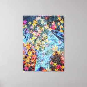 Fall Abstract Canvas Print