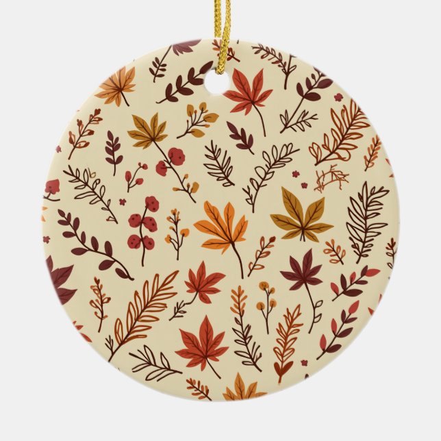Fall Acrylic Ornament (Front)