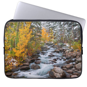 Fall along Bishop creek, California Laptop Sleeve