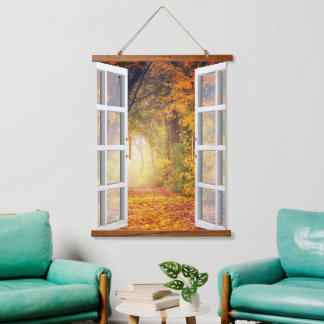 Fall and Autumn Landscape Hanging Tapestry
