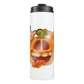 Fall and Halloween Sticker Thermal Tumbler