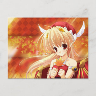 Fall Anime Postcard
