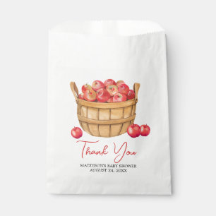 Fall Apple Basket Baby Shower Favour Bags